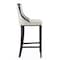 Manhattan Comfort Fifth Avenue Bar Stool in Pearl White and Walnut BS007-PW - alternate 5
